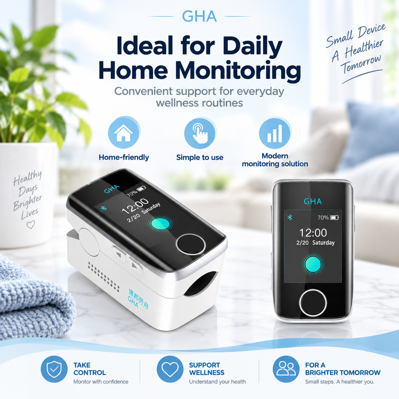 GNA glucose monitor for home use