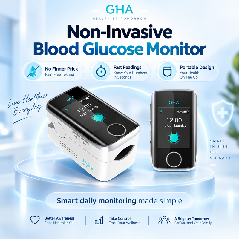 Easy-to-use non-invasive glucose monitor
