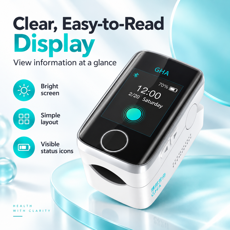 Glucose monitor suitable for adults and elderly